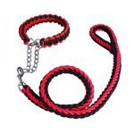Dog Collar Leash Braided Nylon - Image 4