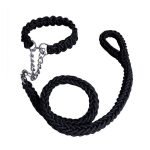 Dog Collar Leash Braided Nylon - Image 7