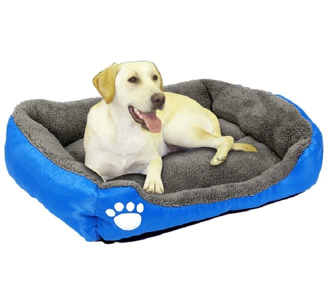ure1 Double Face Soft Dog Sofa Bed - Image 1